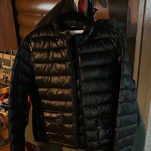 Calvin Klein Shiny Black Puffer Jacket